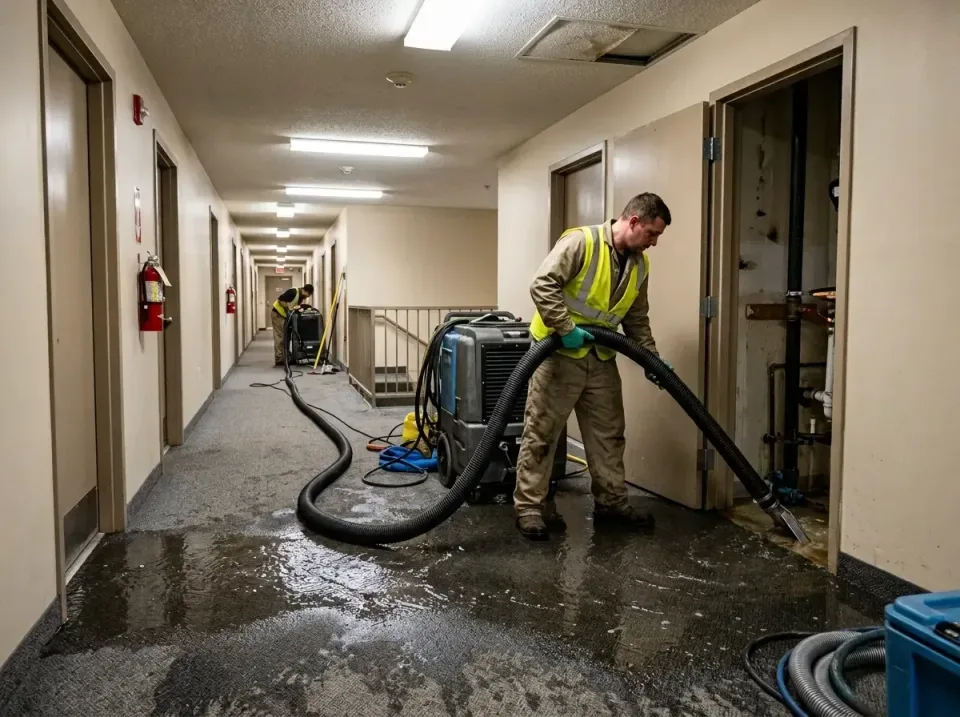 multi-unit-apartment-hallway-f-005 — frequently asked questions, Emergency Burst Pipe Water Extraction & Removal in Granite…